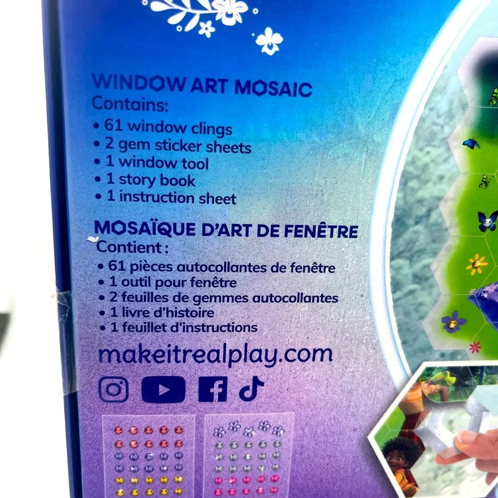 Disney ENCANTO Make It Real‎ Window Art Wish Mosaic 66 PCS  SEALED Make It Real!